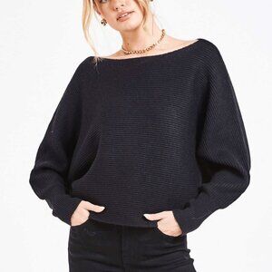 Dear John Tiffany Sweater in Black